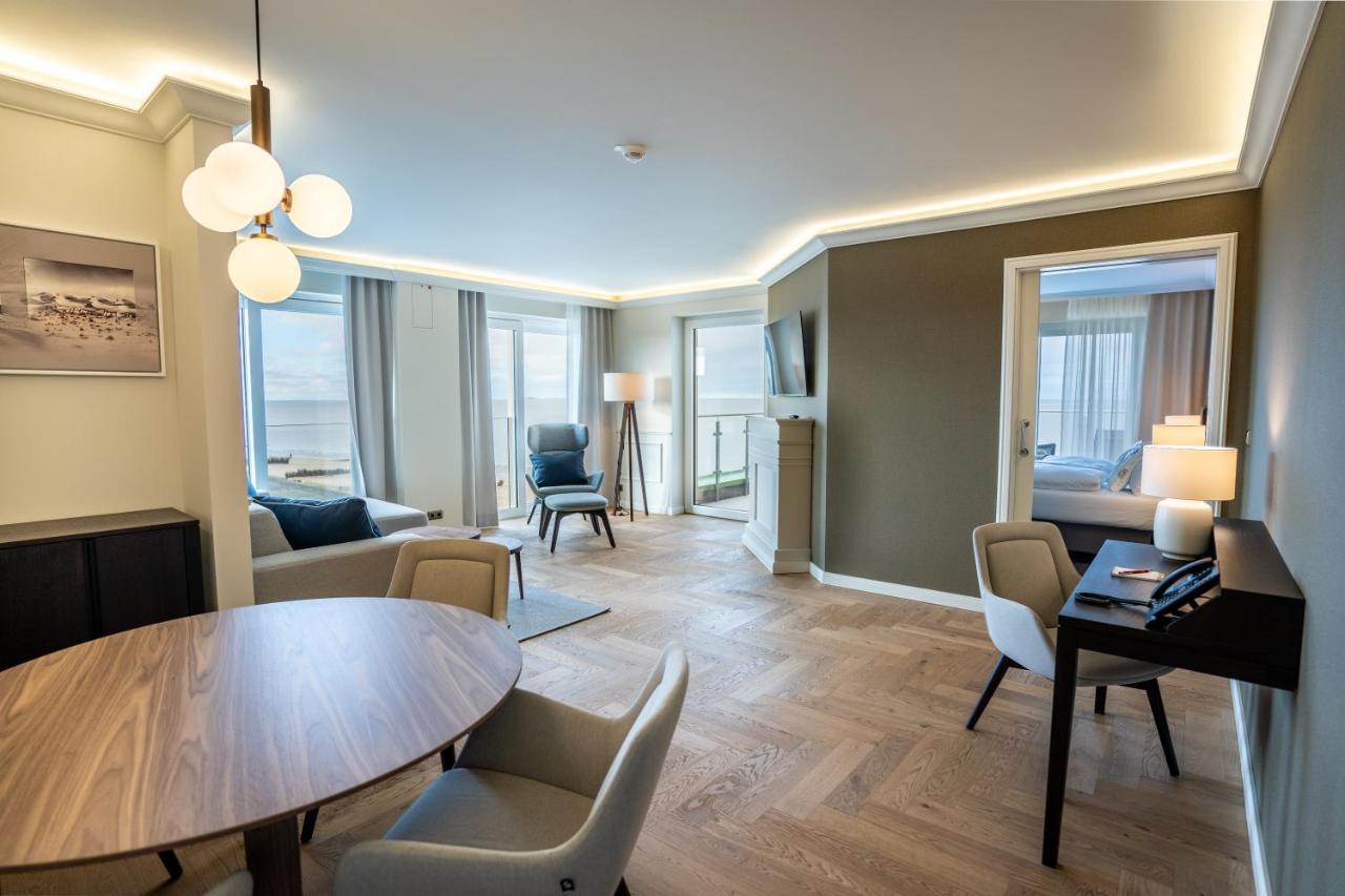 קושהאבן Hotel Strandperle מראה חיצוני תמונה